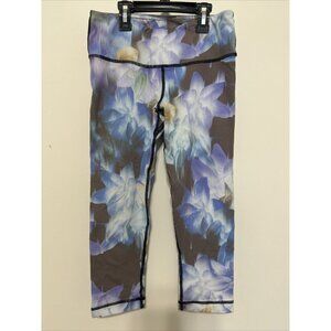 Vimmia printed chi stargazer floral leggings ANTHROPOLOGIE Flower Crop Pant XS